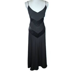 ROBERTA VINTAGE BLACK FORMAL DRESS SZ.15 EUC